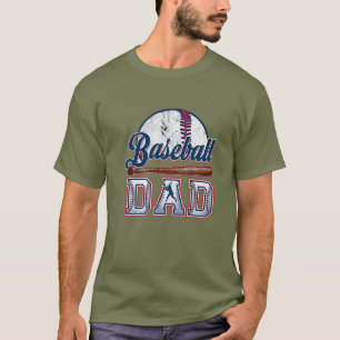 Baseball Pappa Tee Far's Day Gift