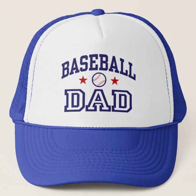 Baseball Pappa Truckerkeps (Framsida)