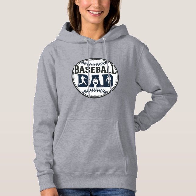 Baseball Pappa Vintage Gravyr T-Shirt Design_1 (Framsida)