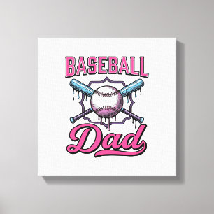 Baseball Pappa Vintage Gravyr T-Shirt Design (2)_ Canvastryck