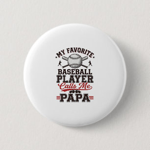 Baseball Pappa Vintage Gravyr Vektor Design_1 Knapp