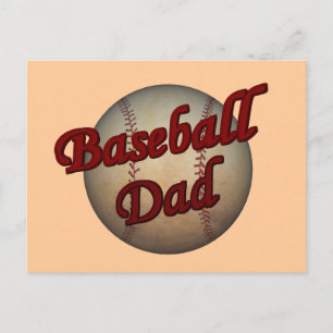 Baseball Pappa vykort