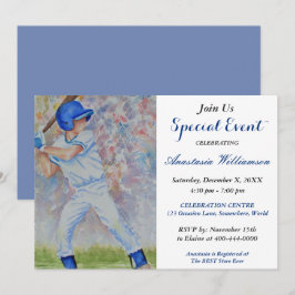 BASEBALL PARTY EVENT INBJUDAN