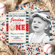 Baseball Party Slugger Rookie Sports Boy Birthday