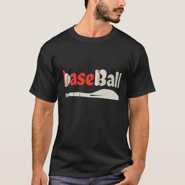 Baseball Passion T Shirt (Framsida)
