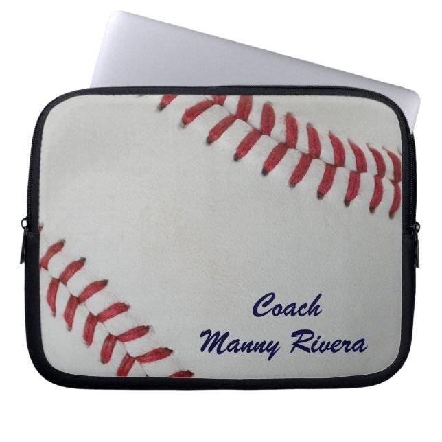 Baseball perfect_personalized Fan-tastic_pitch Laptop Fodral (Framsidan)