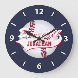 Baseball personifierar stor klocka