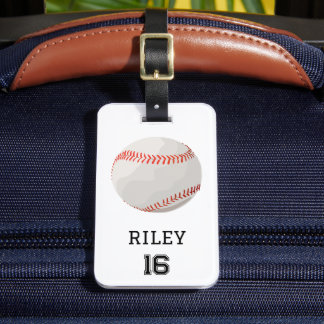 Baseball Personlig Anpassningsbar Team Bag Märkre Bagagebricka