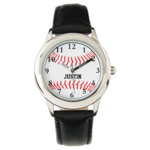 Baseball Personlig Namn Boys Watch Armbandsur