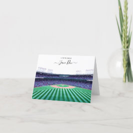 Baseball Personlig Note-kort Tack Kort