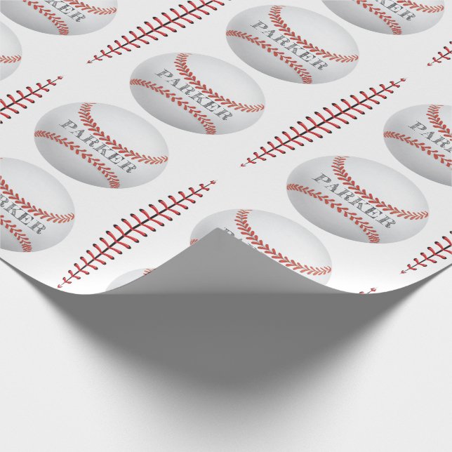 Baseball Personlig Presentpapper (Hörn)