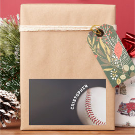 Baseball Personlig Rektangulärt Klistermärke