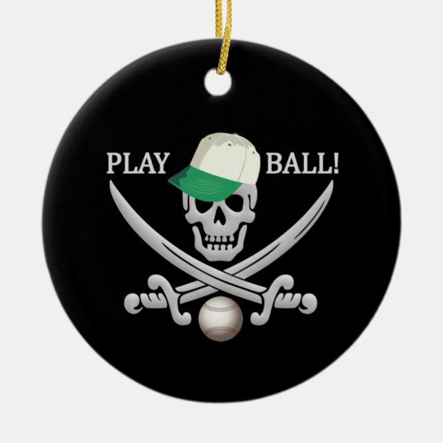 Baseball Pirat ornament (Framsidan)