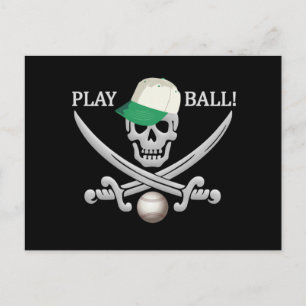 Baseball Pirat-vykort Vykort