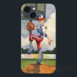Baseball Pitcher på Mound av Jay Throckmorton<br><div class="desc">Är det en blåboll eller ett skjutreglage? Spelar ingen roll att det kommer höger på dig i fantastisk biet av Jay Throckmorton. En basebollpitcher styr munnen och rullar upp för att ge ett kast till plattan. Ge är det här som en gåva eller häng den på din mur och njut...</div>
