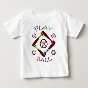 Baseball Play Boll Shirt T Shirt