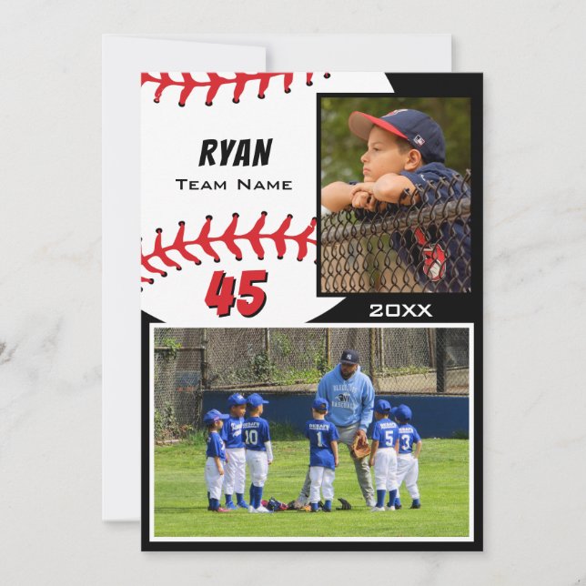 Baseball Player 2-fotominnesmatning (Framsida)