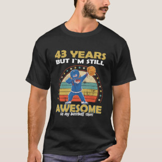 Baseball Player Awesome 43 T Shirt