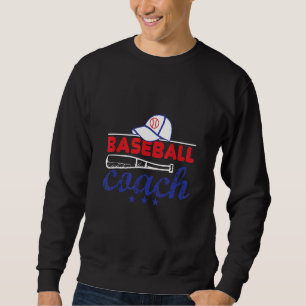 Baseball Player Baseball Lång Ärmad Tröja
