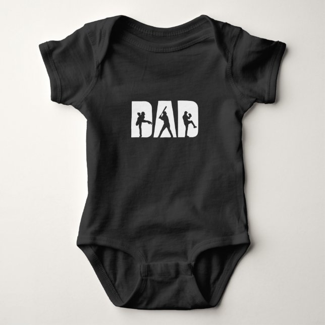 Baseball Player Dad Baseball Lovers Men Father Day T Shirt (Framsida)
