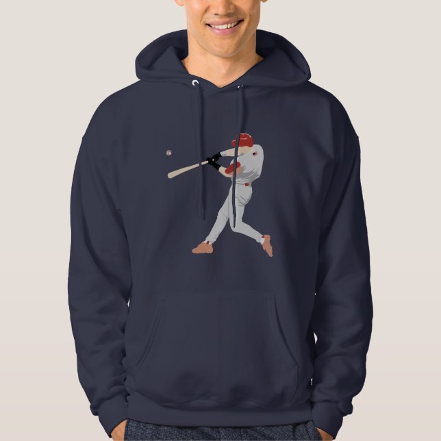 Baseball Player Hoodie (Framsida)