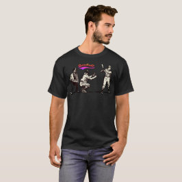 Baseball Player i Fladdermus T Shirt