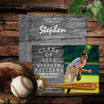 Baseball Player idrottar Rustic Photo Studenten