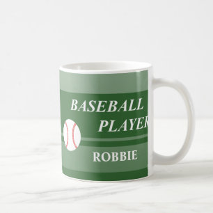 Baseball Player Kaffemugg
