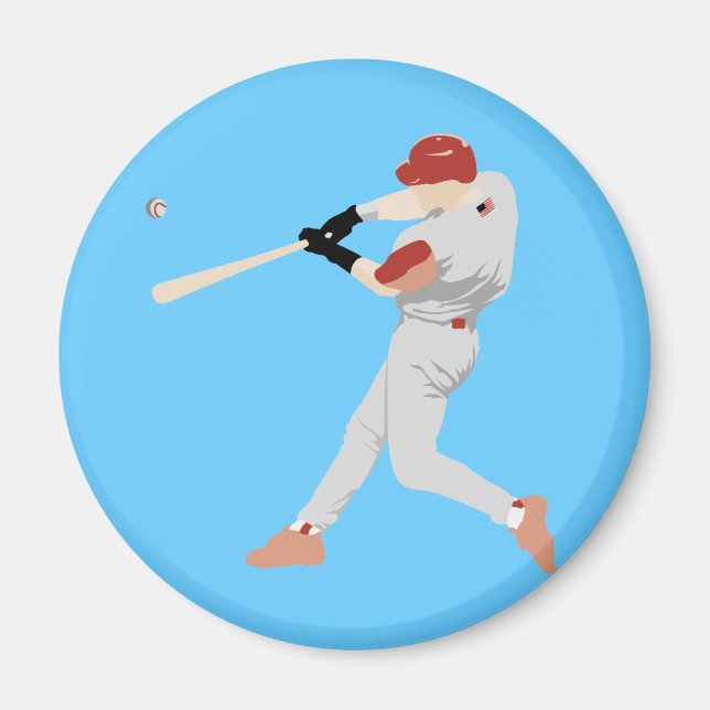 Baseball Player Magnet (Framsidan)