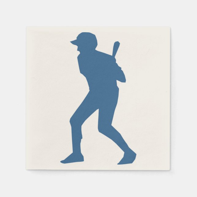 BASEBALL PLAYER PAPPERSSERVETT (Framsidan)
