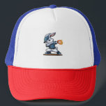 Baseball Player-Påskharn Tee Glad påsk Holi Keps<br><div class="desc">Baseball Player Påskhare Tee Glad påsk Helgdag</div>