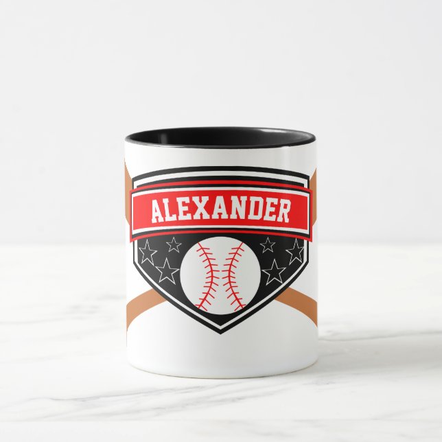 Baseball Player personalize Mugg (Center)