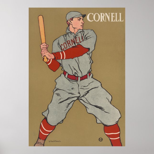 Baseball Player Poster (Framsidan)