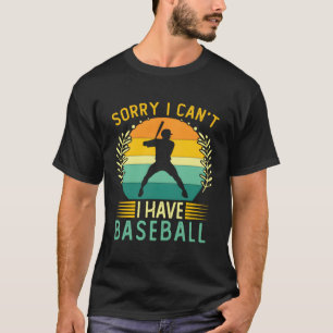 Baseball Player-programvara kan tyvärr inte använd T Shirt
