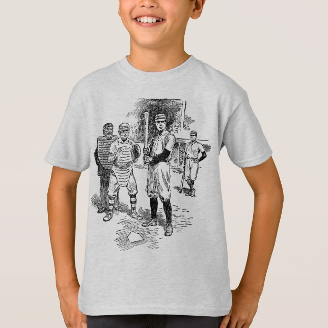 Baseball:Players Barn T-Shiirt T Shirt (Framsida)