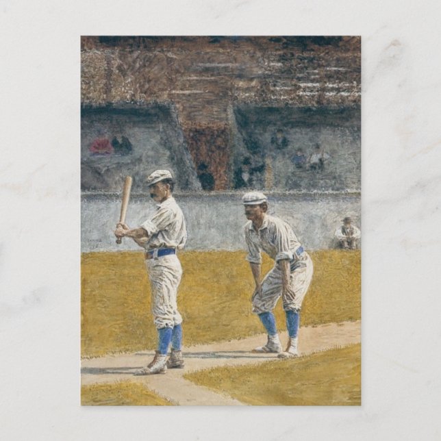 Baseball Players som tränar - Thomas Eakins Vykort (Framsida)