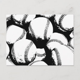 Baseball Pop Art - Idrottsbasebullar Vykort