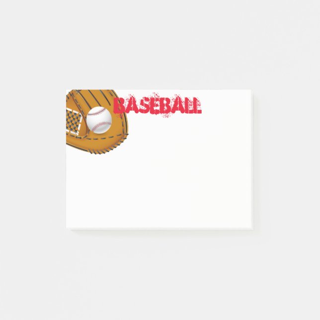 Baseball Post-it-Notes Post-it Block (Framsida)