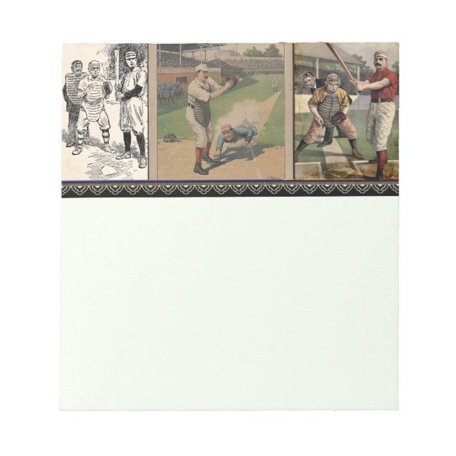 Baseball Poster Anteckningsblock (Framsida)