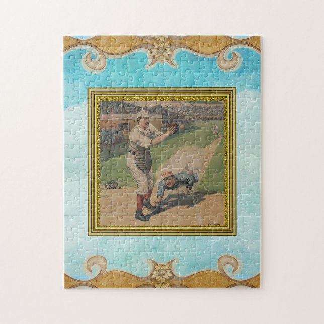 Baseball Poster Puzzle Pussel (Vertikal)