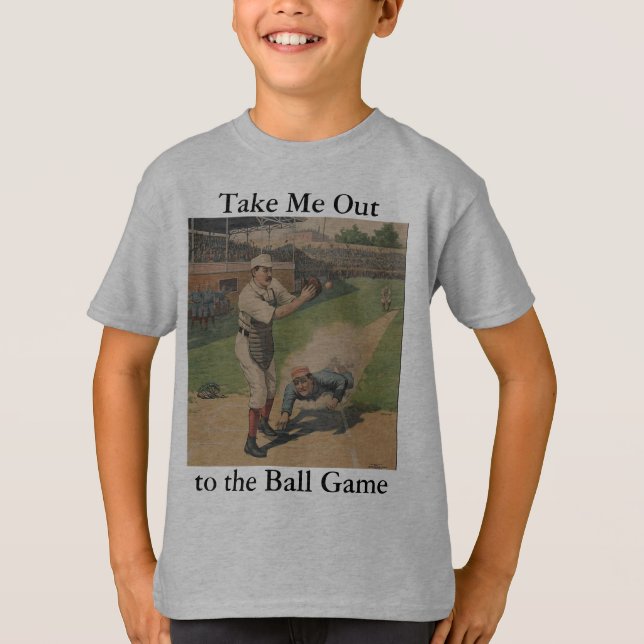 Baseball Poster T-Shirt (Framsida)