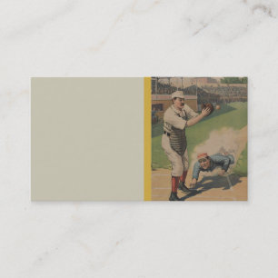 Baseball Poster Visitkort