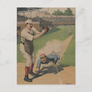 Baseball Poster Vykort