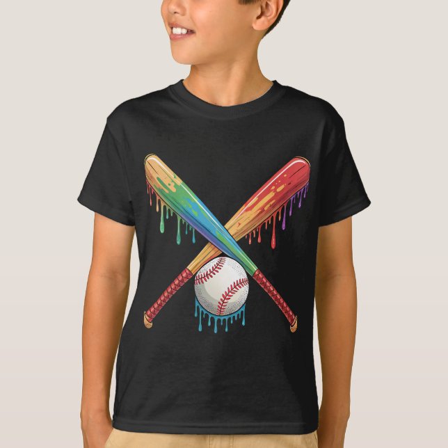 Baseball Pride T-Shirt (Framsida)