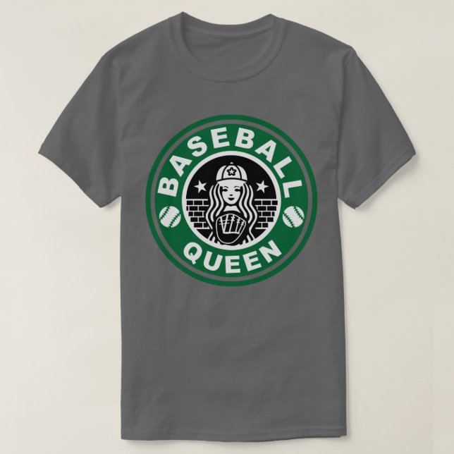 BASEBALL QUEEN T SHIRT (Design framsida)