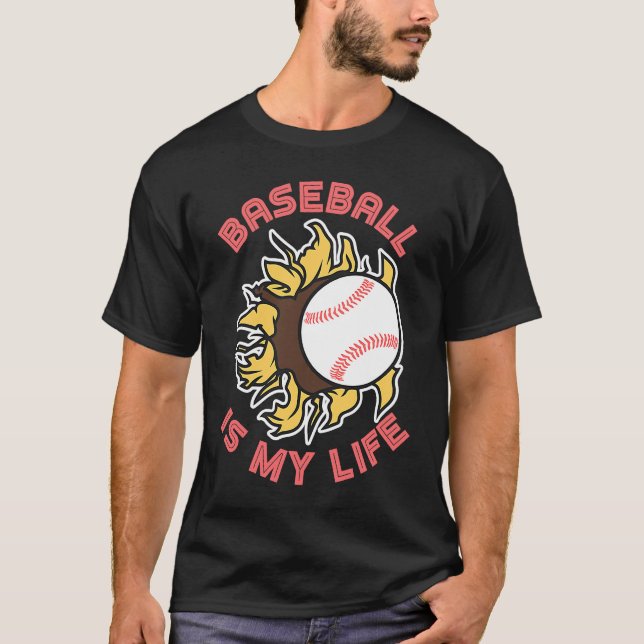 Baseball quote for baseball players  1 t shirt (Framsida)