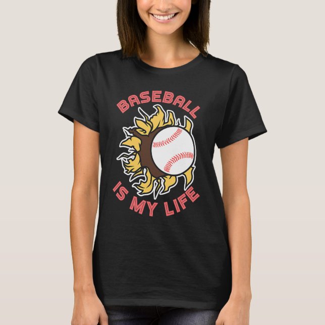 Baseball quote for baseball players  1 t shirt (Framsida)