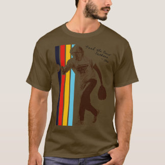 Baseball Retro 80-talet Sanders spelar Baseball Fl T Shirt