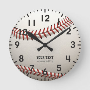 Baseball Rund Klocka