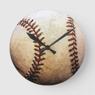 Baseball Rund Klocka